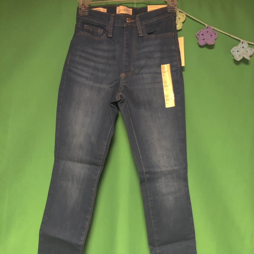 Women's Universal Thread High-Rise Skinny Jeans Size 00 Short NWT